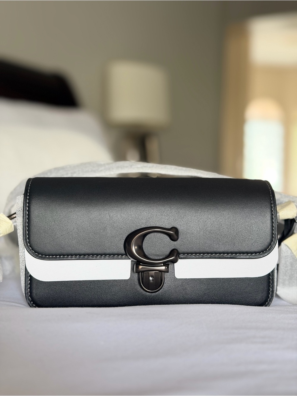 Coach GT Mini Studio SB Black Leather Crossbody